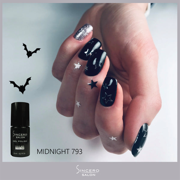 Gelnagellack "Sincero Salon", 6ml, MIDNIGHT, 793