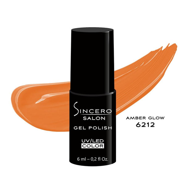 Gelnagellack "Sincero Salon", 6 ml, AMBERGLOW, 6212